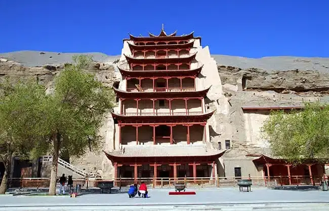 Mogao Grottoes in Dunhuang
