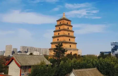Trip to Xian Big Wild Goose Pagoda