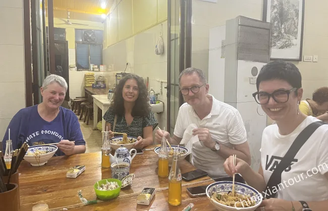 China food tours to Xian